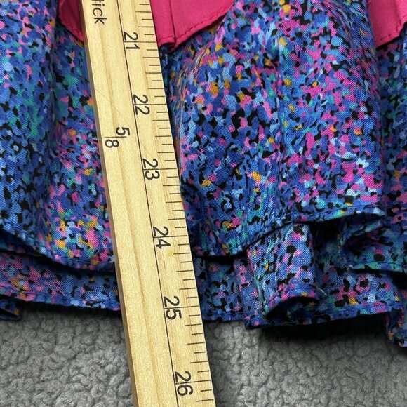 Vintage Square Up Fashions Skirt Womens L Square Dance Ruffle Western 80s USA - Picture 10 of 10